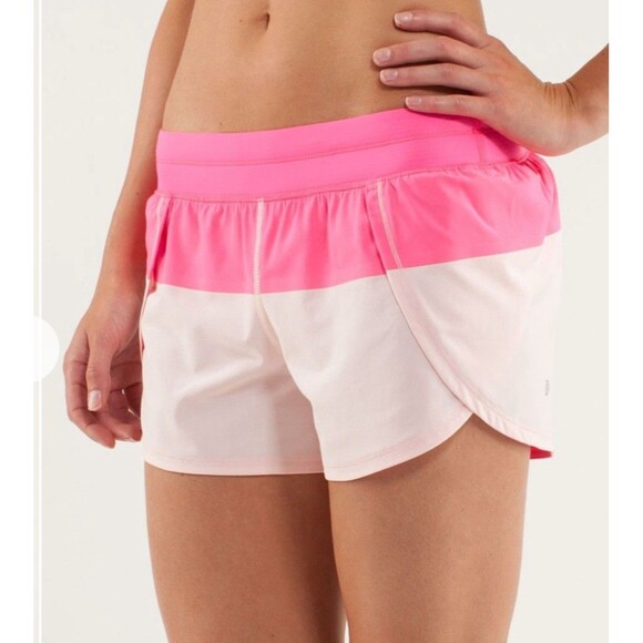 Lululemon Run Breeze By Short Low Rise Lined Shorts 3.5" Lightweight Running 4 - Picture 1 of 14